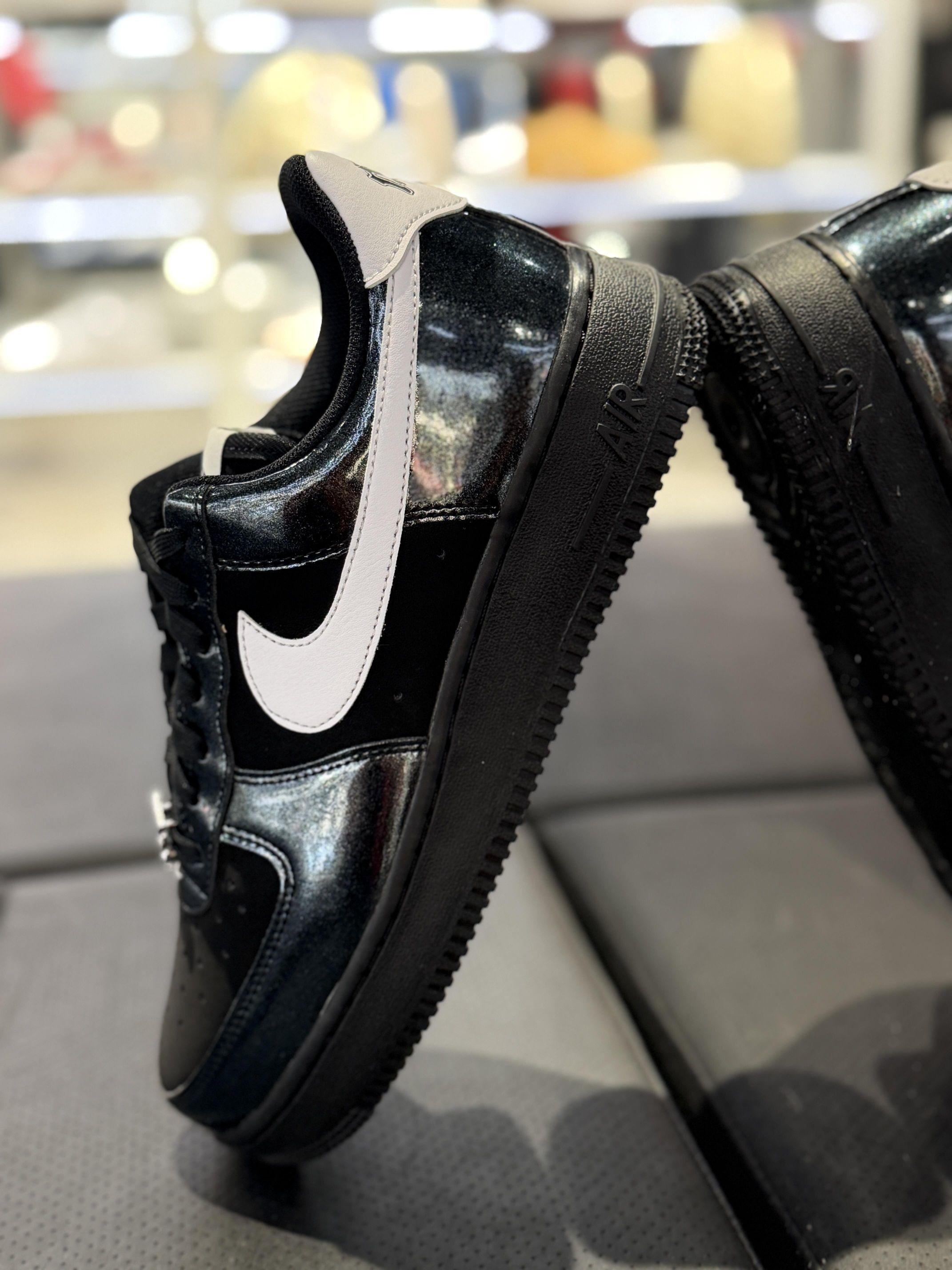 黑白漆皮空军一号|酷到骨子里的百搭神鞋